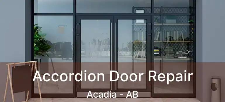  Accordion Door Repair Acadia - AB