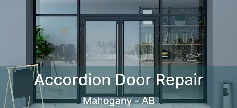  Accordion Door Repair Mahogany - AB