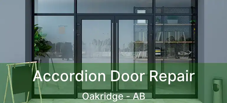  Accordion Door Repair Oakridge - AB