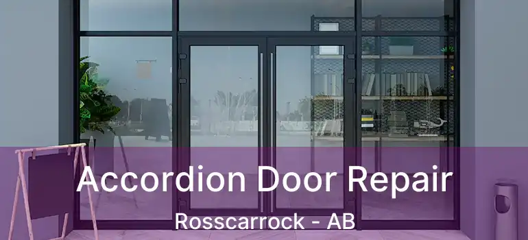  Accordion Door Repair Rosscarrock - AB