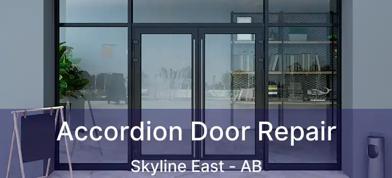  Accordion Door Repair Skyline East - AB