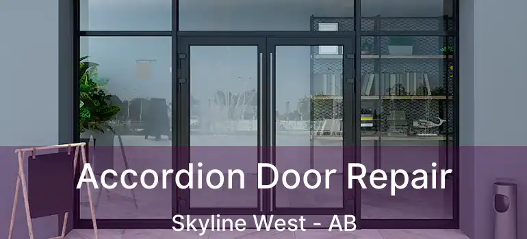  Accordion Door Repair Skyline West - AB