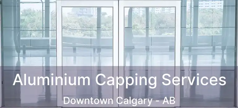  Aluminium Capping Services Downtown Calgary - AB