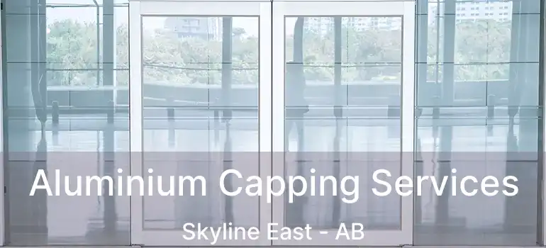  Aluminium Capping Services Skyline East - AB