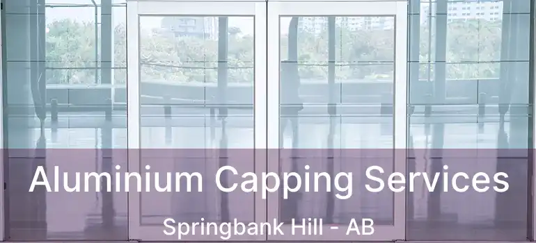  Aluminium Capping Services Springbank Hill - AB