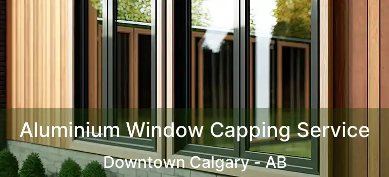  Aluminium Window Capping Service Downtown Calgary - AB