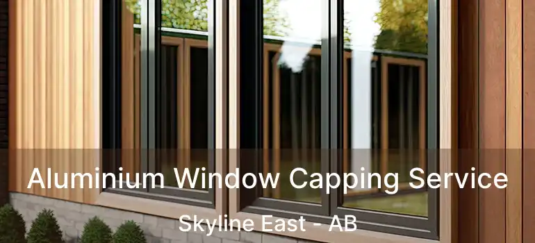  Aluminium Window Capping Service Skyline East - AB
