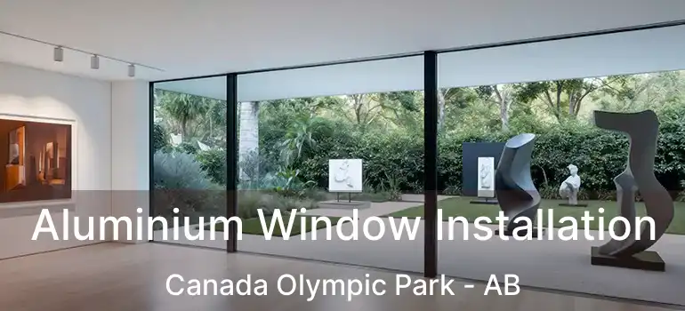  Aluminium Window Installation Canada Olympic Park - AB