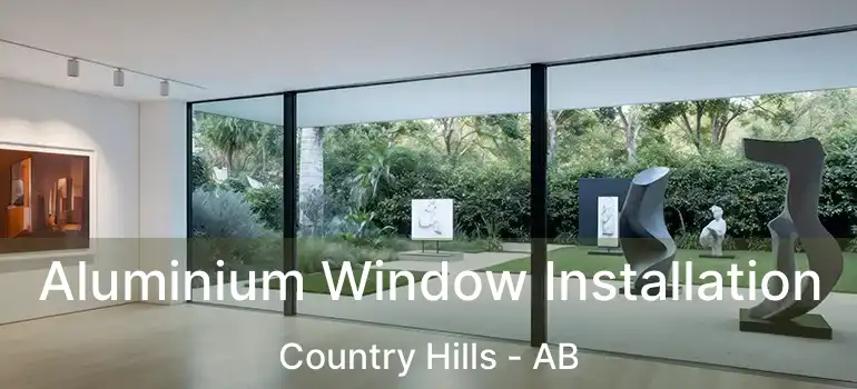  Aluminium Window Installation Country Hills - AB