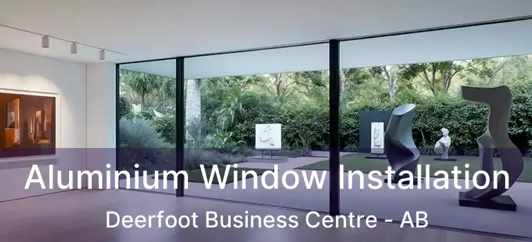 Aluminium Window Installation Deerfoot Business Centre - AB