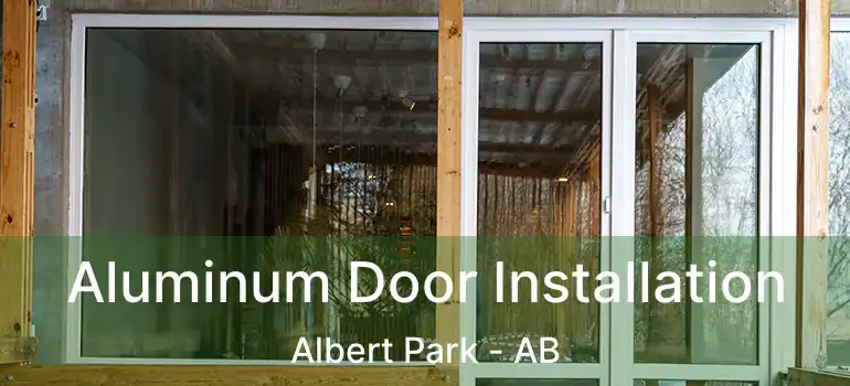  Aluminum Door Installation Albert Park - AB