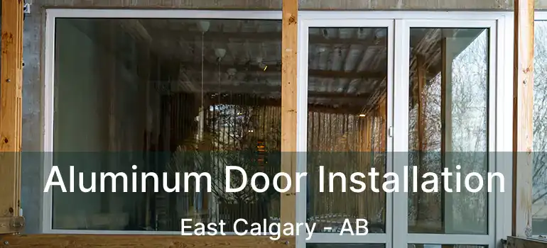  Aluminum Door Installation East Calgary - AB