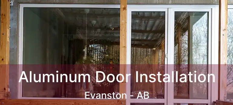  Aluminum Door Installation Evanston - AB