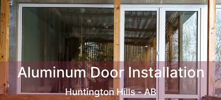 Aluminum Door Installation Huntington Hills - AB