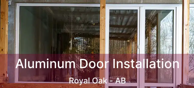  Aluminum Door Installation Royal Oak - AB