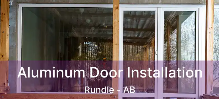 Aluminum Door Installation Rundle - AB