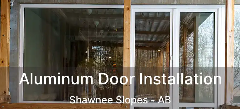  Aluminum Door Installation Shawnee Slopes - AB