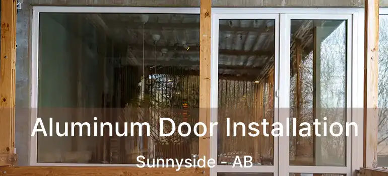  Aluminum Door Installation Sunnyside - AB