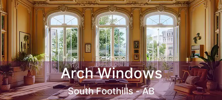  Arch Windows South Foothills - AB