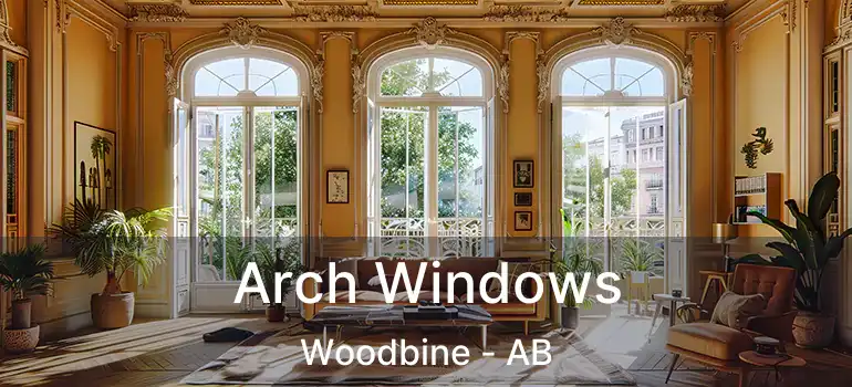 Arch Windows Woodbine - AB
