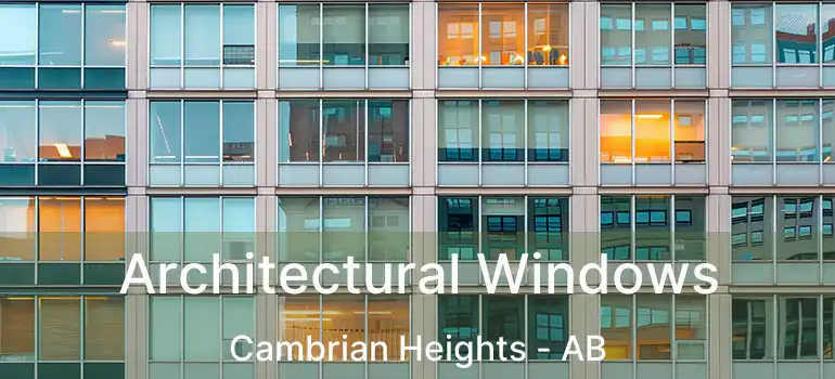  Architectural Windows Cambrian Heights - AB