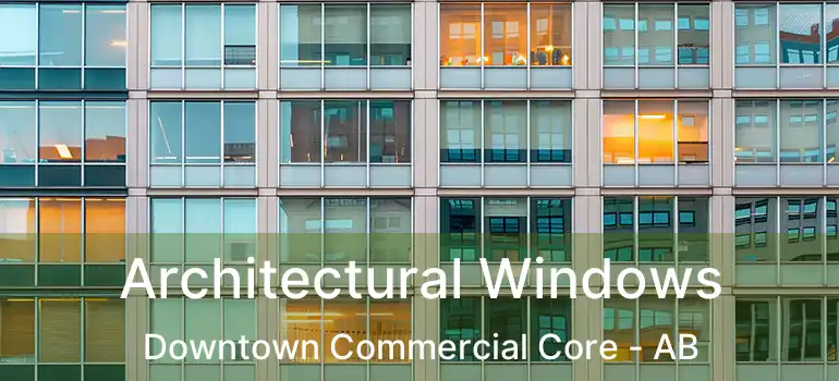  Architectural Windows Downtown Commercial Core - AB