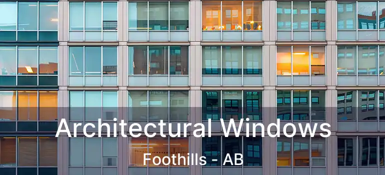  Architectural Windows Foothills - AB