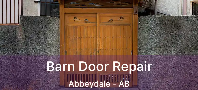  Barn Door Repair Abbeydale - AB