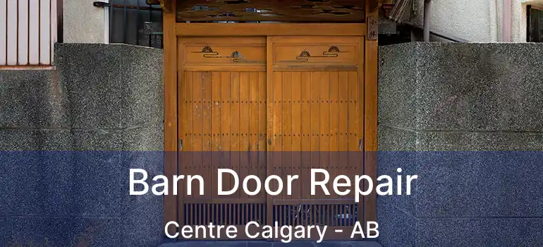  Barn Door Repair Centre Calgary - AB