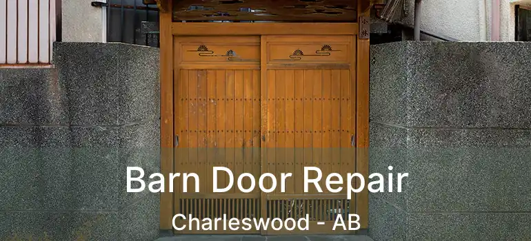  Barn Door Repair Charleswood - AB