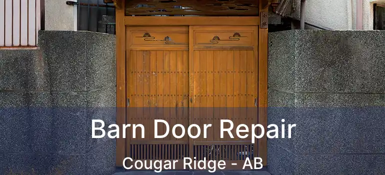  Barn Door Repair Cougar Ridge - AB