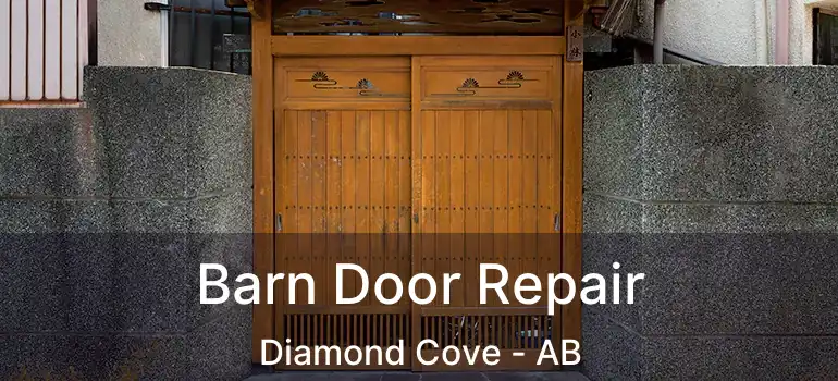  Barn Door Repair Diamond Cove - AB