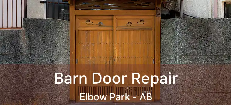  Barn Door Repair Elbow Park - AB