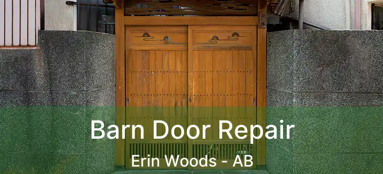  Barn Door Repair Erin Woods - AB