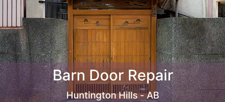  Barn Door Repair Huntington Hills - AB