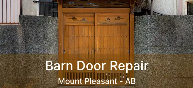  Barn Door Repair Mount Pleasant - AB