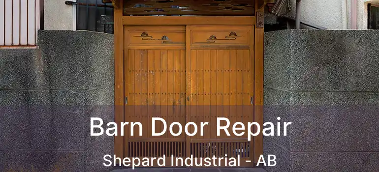  Barn Door Repair Shepard Industrial - AB
