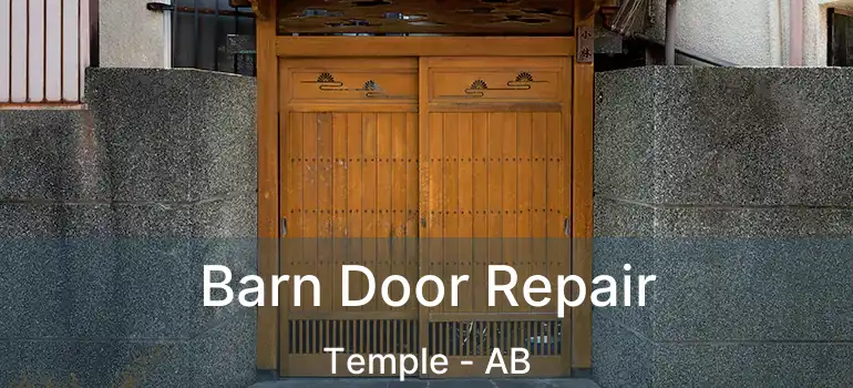  Barn Door Repair Temple - AB