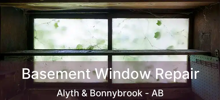 Basement Window Repair Alyth & Bonnybrook - AB