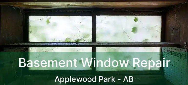  Basement Window Repair Applewood Park - AB