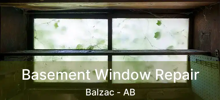  Basement Window Repair Balzac - AB