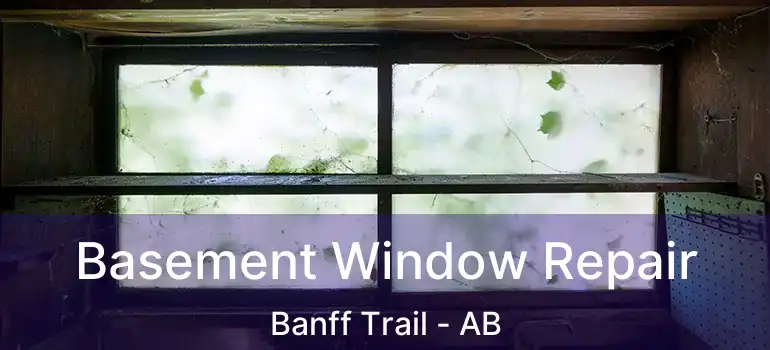  Basement Window Repair Banff Trail - AB