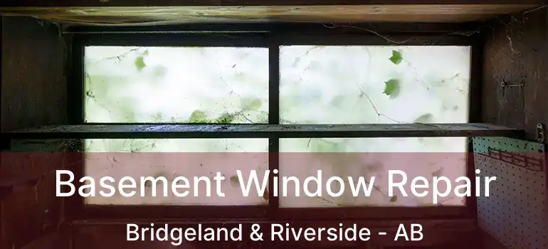  Basement Window Repair Bridgeland & Riverside - AB