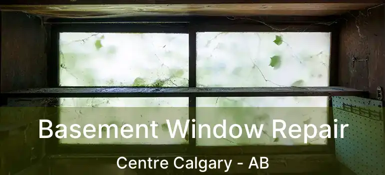  Basement Window Repair Centre Calgary - AB