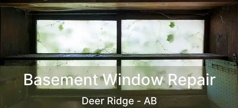  Basement Window Repair Deer Ridge - AB