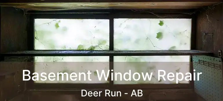  Basement Window Repair Deer Run - AB