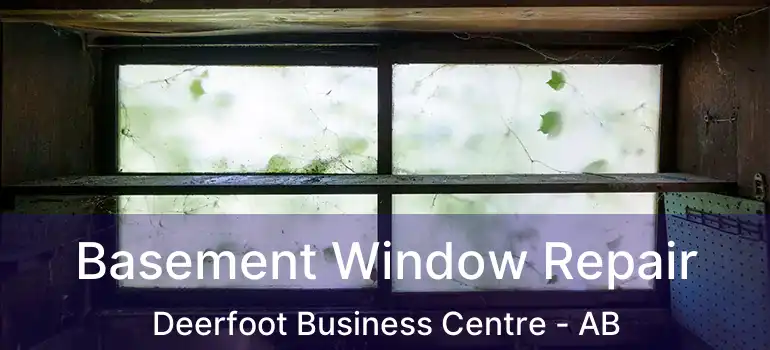  Basement Window Repair Deerfoot Business Centre - AB