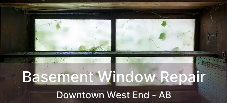  Basement Window Repair Downtown West End - AB