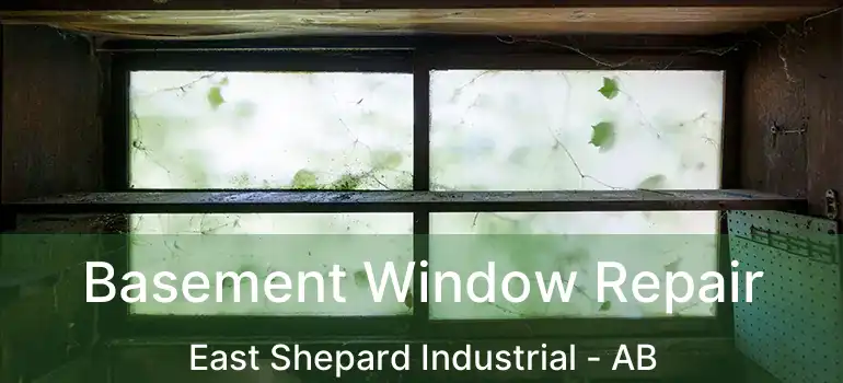  Basement Window Repair East Shepard Industrial - AB