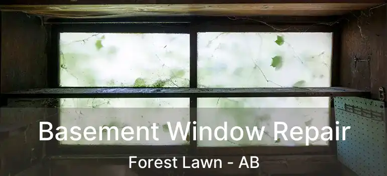  Basement Window Repair Forest Lawn - AB